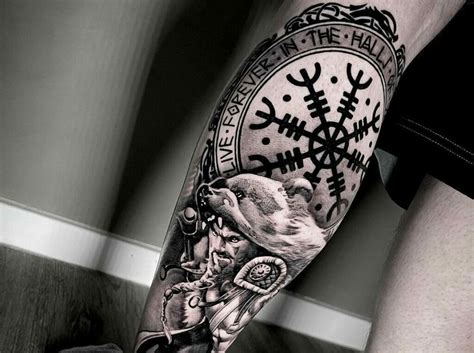 leg tattoo viking|viking tattoo ideas simple.